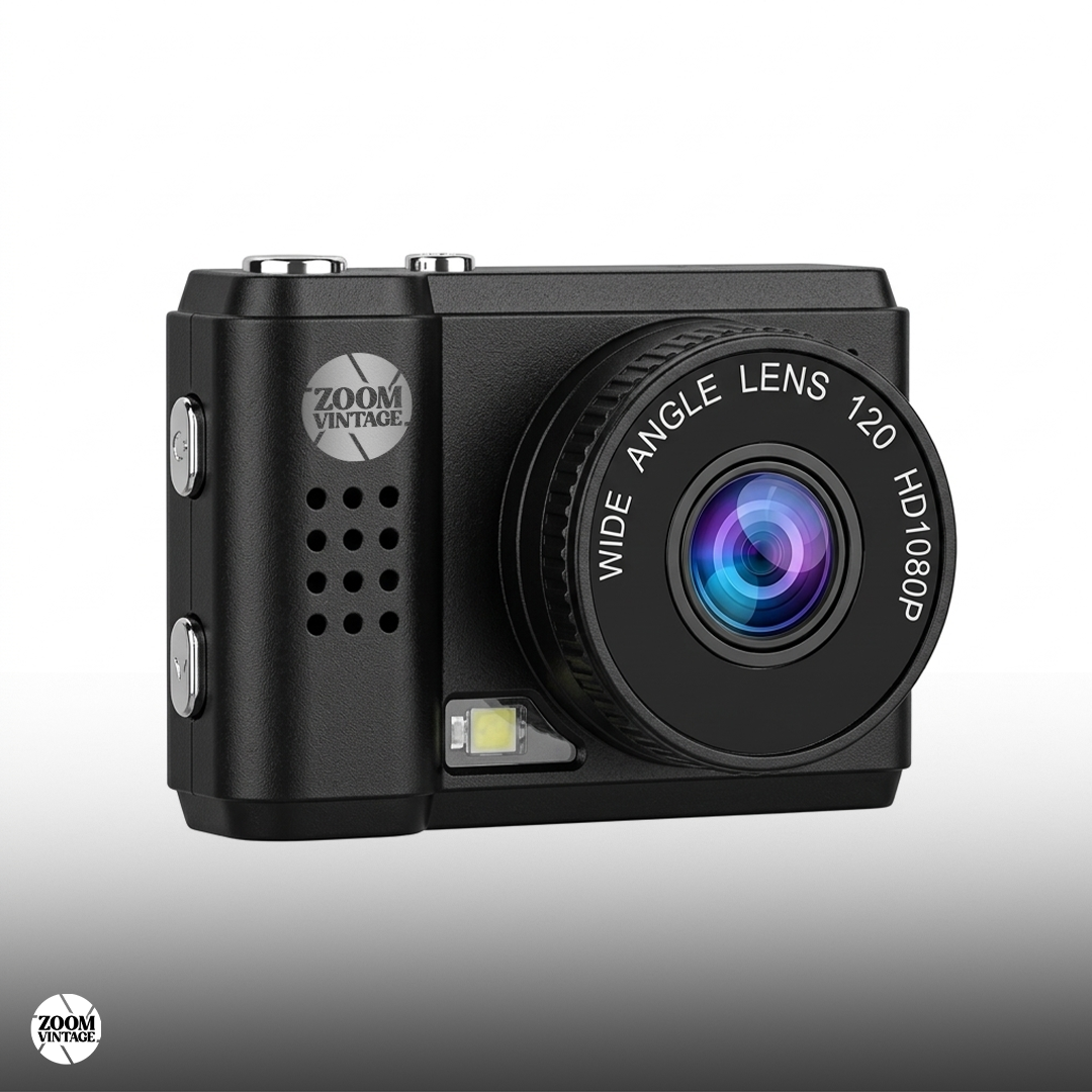 ZoomVintage Nano — Pocket Digital Camera with Film Filters