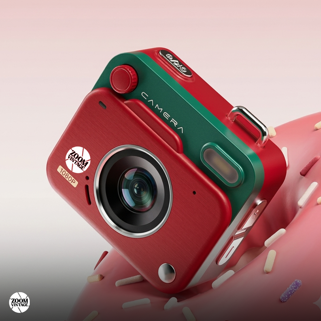 ZoomVintage Snap — CCD Digital Camera with Vintage Film Look