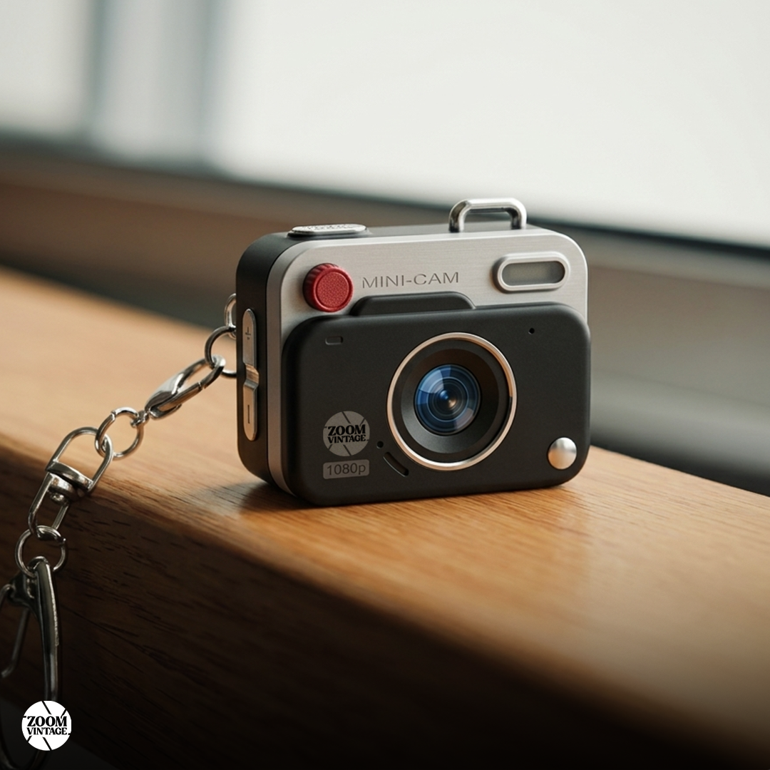 ZoomVintage Snap — CCD Digital Camera with Vintage Film Look