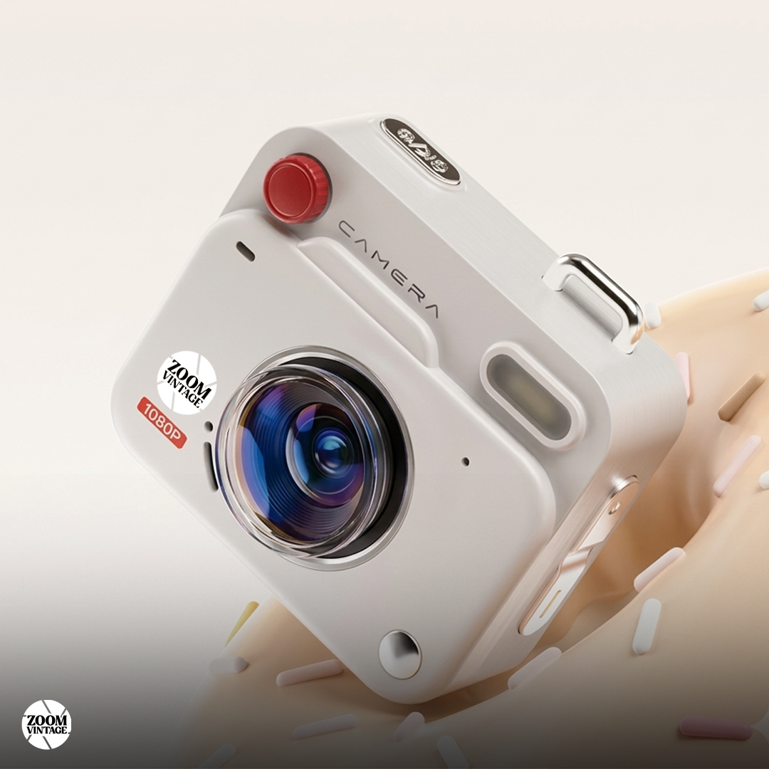 ZoomVintage Snap — CCD Digital Camera with Vintage Film Look