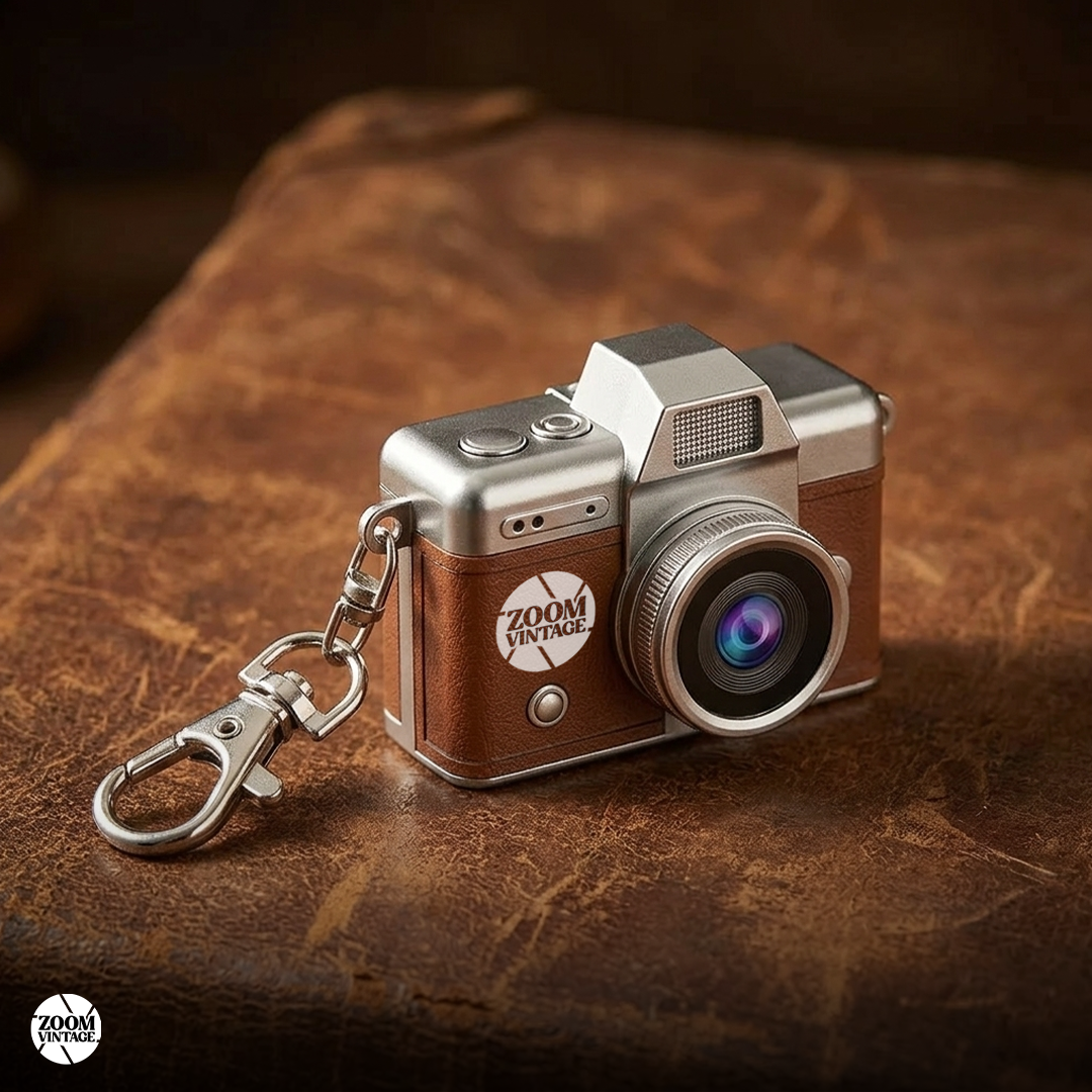 ZoomVintage FlipCam — Y2K Digicam with 180° Flip Screen