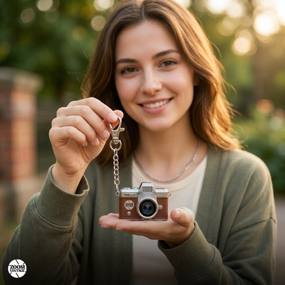 ZoomVintage FlipCam — Y2K Digicam with 180° Flip Screen