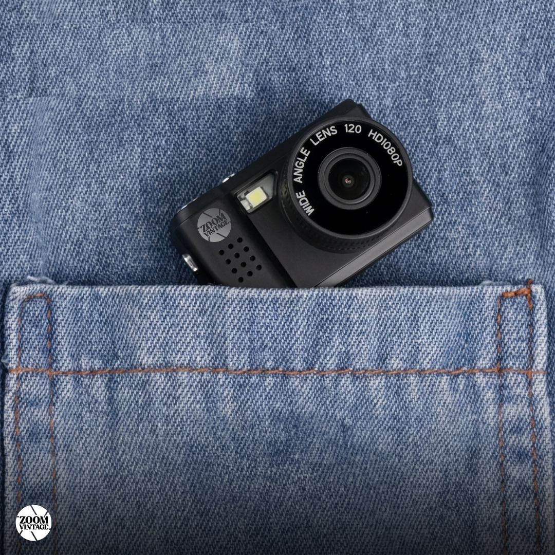 ZoomVintage Nano — Pocket Digital Camera with Film Filters