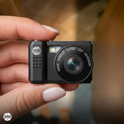 ZoomVintage Nano — Pocket Digital Camera with Film Filters