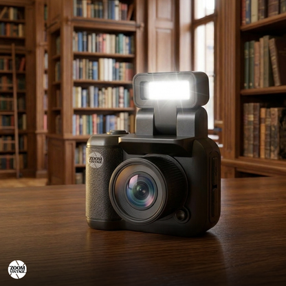 ZoomVintage Pocket Video Cam — Mini Video Camera for Creators