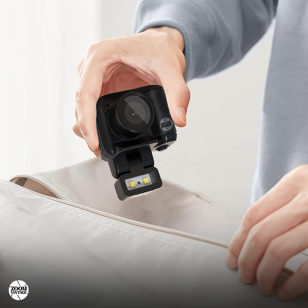 ZoomVintage Pocket Video Cam — Mini Video Camera for Creators