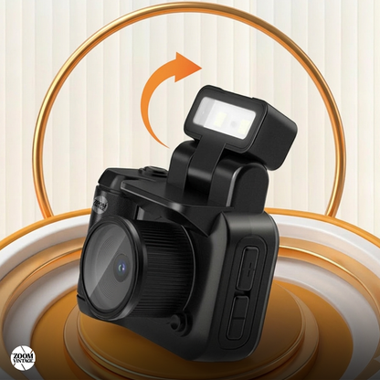 ZoomVintage Pocket Video Cam — Mini Video Camera for Creators