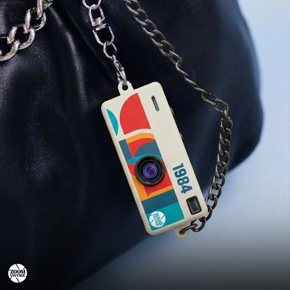 ZoomVintage RetroShot — Wide-Angle Digital Camera, 8 Colors
