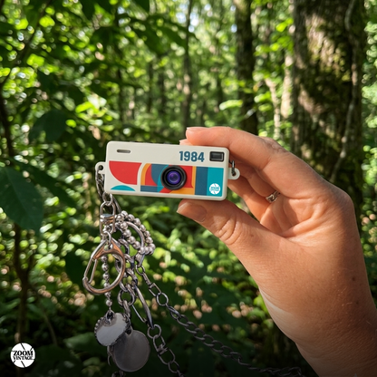 ZoomVintage RetroShot — Wide-Angle Digital Camera, 8 Colors
