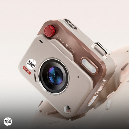 ZoomVintage Snap — CCD Digital Camera with Vintage Film Look