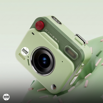 ZoomVintage Snap — CCD Digital Camera with Vintage Film Look