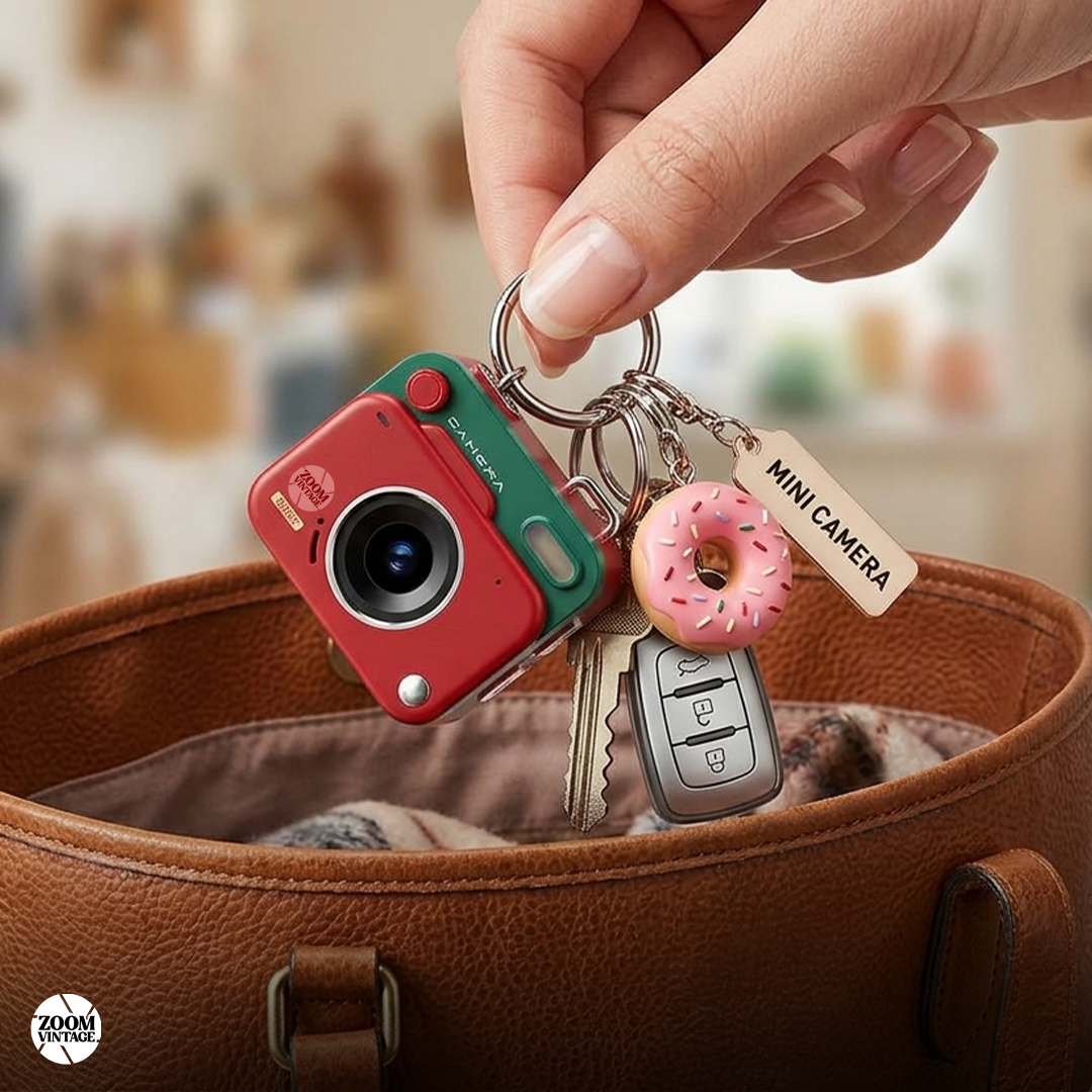 ZoomVintage Snap — CCD Digital Camera with Vintage Film Look