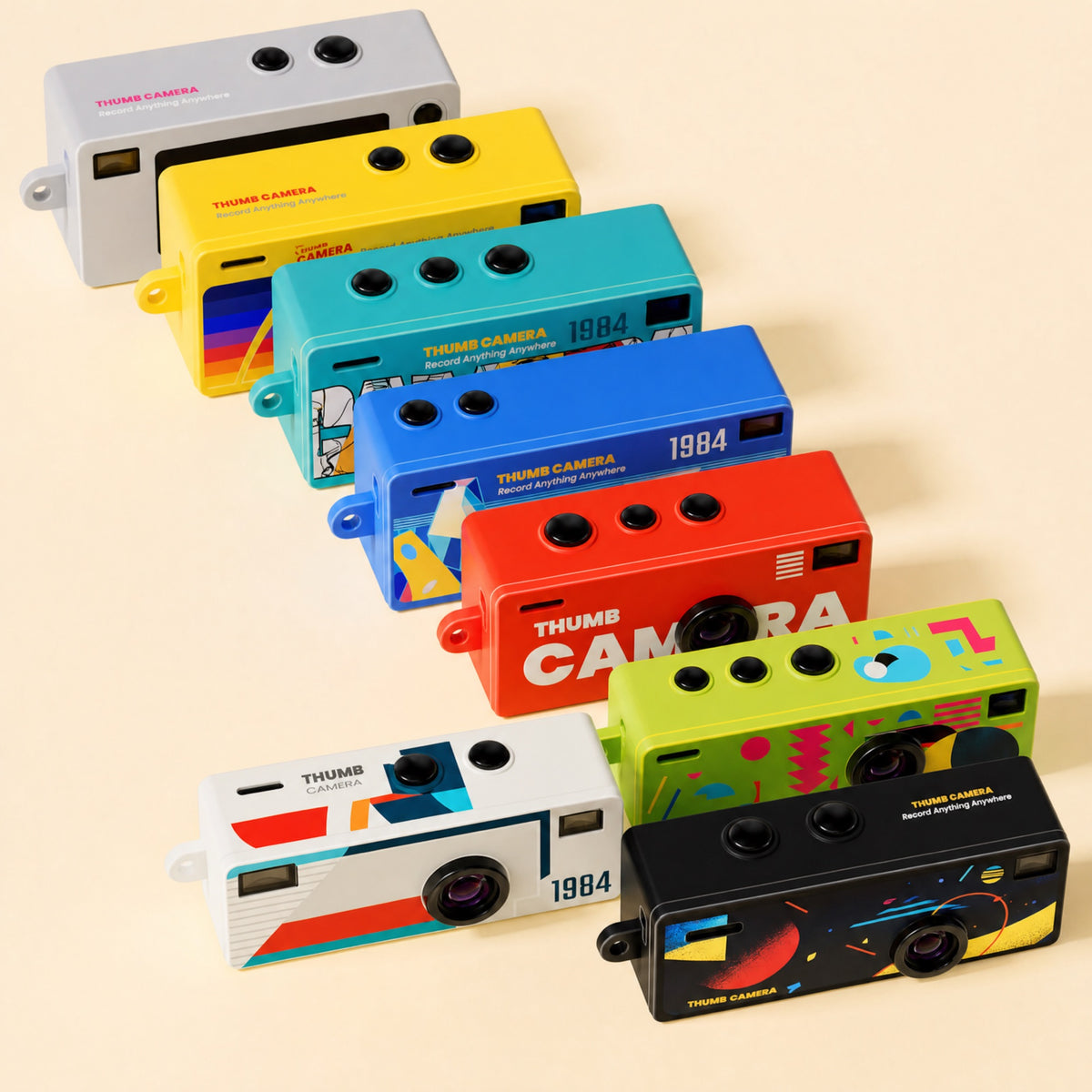 Eight colourways