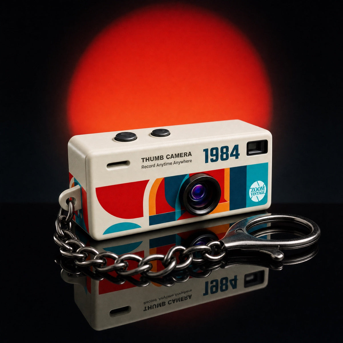 RetroShot camera, cinematic hero shot
